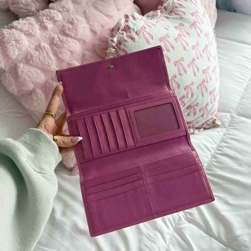 Y2K Coach Barbie‎ Pink Monogram Wallet - Picture 4 of 7